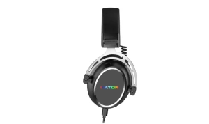 Casti Gaming Head-band HATOR Hypergang 3 USB, Wireless, Noise-canceling, Negru