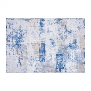 Covor printat, CARO 200x300 cm, lavabil cu spate antialunecare, inaltime fir 3mm