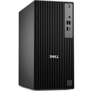 Desktop Business Dell Pro QCT1250 cu procesor Intel Core i7-14700 pana la 5.4 GHz, 16 GB DDR5, 512GB SSD, AMD Radeon RX 7400, Windows 11 Pro, Black, 3 ani Garantie