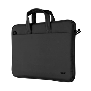 Geanta laptop Trust Bologna Slim, neagra, 2 ani garantie