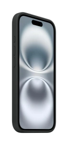 iPHONE CASE 16 SILICONE BK