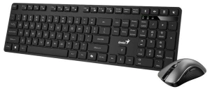 Kit wireless Genius Slimstar, negru