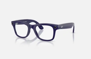 ORW4012 META WAYFARER High Bridge Fit - Shiny Cosmic Blue - Sapphire Transitions® Gen 2