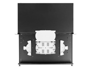Patch panel fibră rack 19" 1U 12x SC - Img 2
