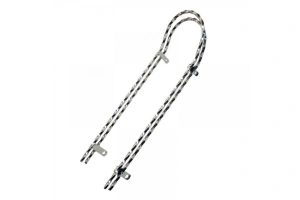 Sissy bar suport sa, profil patrat torsionat, dublu,lungime 18 inch, pentru roti de 20, material Otel, Crom