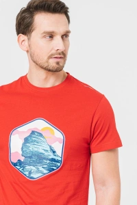 TRICOU CASUAL SFINX BARBATI RED-S - Img 4