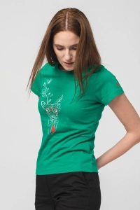 TRICOU CERB FAMILIE FEMEI K GREEN-M - Img 2