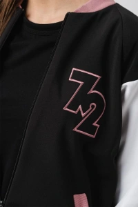 W JACHETA BOMBER PINK M - Img 3