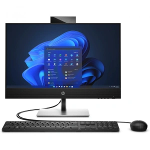 All-in-One Business HP ProOne 440 G9 cu procesor Intel Core i7 14700T pana la 5.2 GHz, 24 inch, FHD, 16 GB, Intel UHD 770, FreeDos, Black, 1 an Garantie