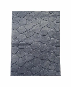 Covor, model in relief,Stone,120x160 Gri