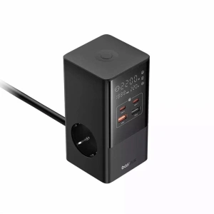 Incarcator retea Baseus PowerCombo, ng - Img 2