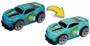 MASINUTA CU LUMINI, SUNETE SI SISTEM PULLBACK RACER, SCARA 1/24,VERDE