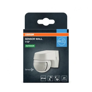 SENSOR WALL 110DEG IP44 WT OSRAM