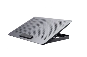 Stand cooling laptop Trust Exto, cabluri incluse USB-A to USB-A 100cm, nivel sunet 30 dBA, 35 dBA, viteza rotatie 650 RPM, argintiu