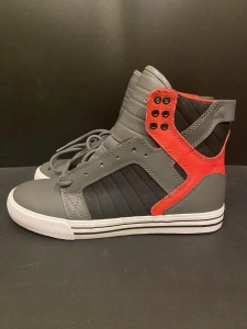 SUPRA SKYTOP IV LIGHT GREY/WHITE/CHARCOA