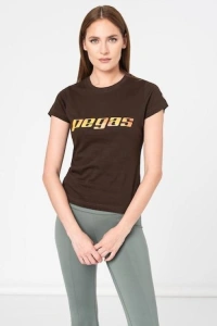 TRICOU LOGO ORANGE FEMEI COFFEE-XL - Img 1