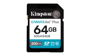 64GB SDXC Canvas Go Plus Gen4 200MB/s C1