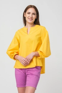 CAMASA CASUAL FEMEI YELLOW XS - Img 2