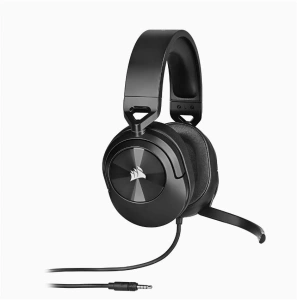 Casti Gaming Head-band CORSAIR HS55 STEREO, Wired, Negru
