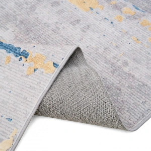 Covor printat, LUNA 70x140 cm, lavabil cu spate antialunecare, inaltime fir 3mm