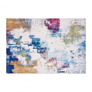 Covor printat, MIRO 160x230 cm, lavabil cu spate antialunecare, inaltime fir 3mm