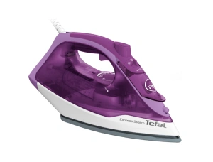 Fier de calcat Tefal Express Steam FV2836E0, 2400W, jet de abur 165 g/min, abur variabil 0-35 g/min, 270 ml, violet