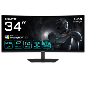GIGABYTE G34WQC2 34” WQHD Curved