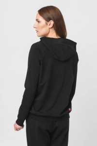 HANORAC COTON DANTELA FEMEI BLACK-L - Img 3
