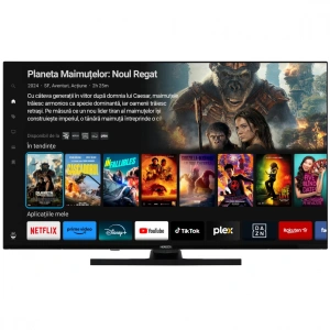 QLED TV HORIZON SMART 43HQ8560U/D, 43" D-LED, 4K Ultra HD, DVB-S2/T2/C, CME 800Hz, TiVo, Contrast 3000:1, 250 cd/m2, 1x CI+, 3x HDMI (v2.1), 2x USB(v2.0), 1x Optic, 1x AUX, 1x LAN(RJ45), USB Player (AVI,MKV, H.265/HEVC, JPEG), HDR10, Dolby Vision + Dolby