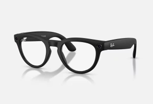 Ray-Ban Meta Headliner Gen 2 AI Glasses Matte Black/Clear RW4013 601SSB 50
