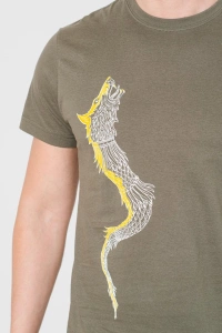 TRICOU CASUAL DRACON BARBATI GRAY-S - Img 5
