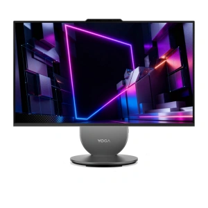 All-in-One Consumer Lenovo Yoga AIO 27IPH11 cu procesor Intel Core Ultra 7 356H pana la 4.7 GHz, 27 inch, QHD, IPS, 32 GB, Intel Graphics, FreeDos, Grey, 3 ani Garantie