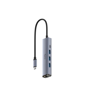 CUDY 5-IN-1 USB Hub with GbE