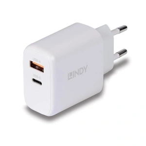 Incarcator Lindy USB Type-A & C 65W