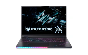 Laptop Gaming Acer Predator Helios 18 AI PH18-73-96HZ, cu procesor Intel Core Ultra 9 275HX, 18'' IPS, 32 GB DDR5, 2 TB, NVIDIA GeForce RTX 5080, 16 GB GDDR7, Windows 11 Pro, 2 ani Garantie