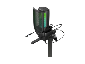 Microfon Genesis Radium 250, tip Cardioid, USB, LED backlight