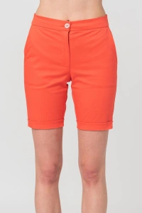 PANTALONI SCURT CASUAL FEMEI CORAL XL - Img 4