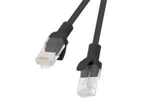 Patch cord Lanberg Cat.5e UTP 2 m negru