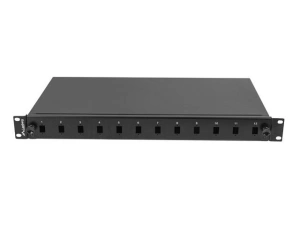 Patch panel fibră rack 19" 1U 12x SC - Img 3
