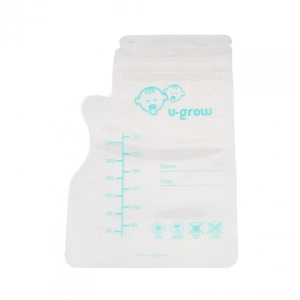 Pungi stocare lapte matern 30buc, U-Grow