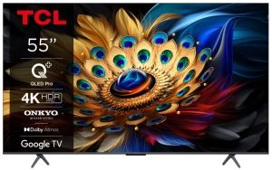 QLED TV 4K 55''(139cm) TCL 55C655