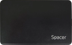 Rack ext. HDD/SSD 2.5" Spacer USB 3.0 negru