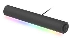 Soundbar Xiaomi Desktop Speaker QBH4276GL, Bluetooth, Stereo, Lumini RGB, Microfon (Negru)