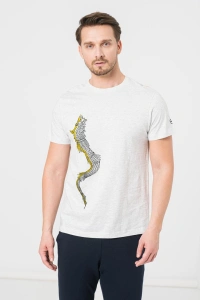 TRICOU CASUAL DRACON BARBATI LIGHT GRAY- - Img 2