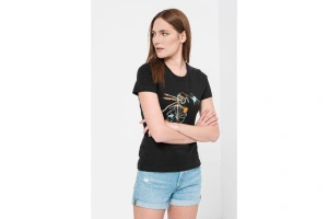 TSHIRT CASUAL F BICICLETA COLOR BLACK-M - Img 1