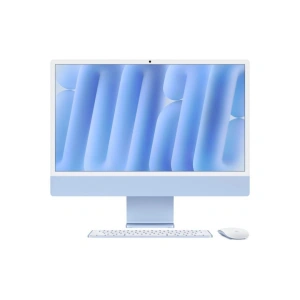 Apple iMAC 24" Retina 4.5k/ Apple M4 (CPU 8-core, GPU 8-core, Neural Engine16-core)/16GB/256GB - Blue - INT KB (2024)