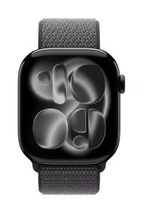 AW BAND 46MM SOLO LOOP DARK GRAY XL