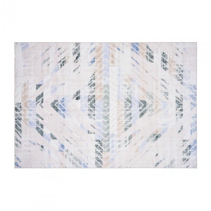 Covor printat, MABO 160x230 cm, lavabil cu spate antialunecare, inaltime fir 3mm