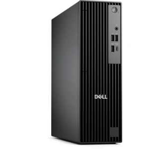 Desktop Business DELL Pro QCS1250 cu procesor Intel Core Ultra 5 235 pana la 5.0 GHz, 8GB DDR5, 512GB SSD, Intel Integrated Graphics, Linux, Black, 3 ani Garantie