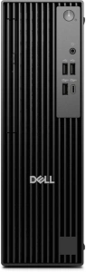 Desktop Consumer DELL Pro QCS1255 cu procesor AMD AMD Ryzen 3 8300G pana la 4.9 GHz, 8 GB DDR5, 512GB SSD, AMD Radeon 740M, Windows 11 Pro, Black
